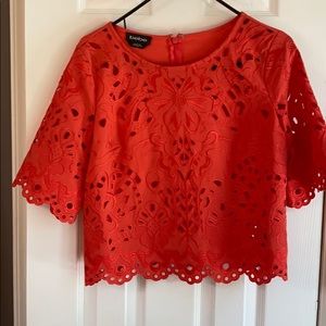 Bebe cut-out blouse